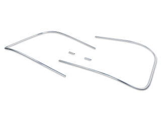 Decorative frame rear window for PORSCHE 356 A B-T5 Coupe SET