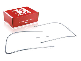 Marco decorativo luneta trasera para PORSCHE 356 A B-T5 Coup&eacute; SET