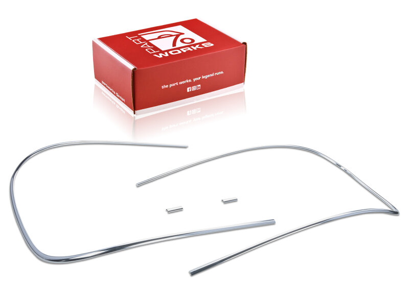 Marco decorativo luneta trasera para PORSCHE 356 B-T6 C...