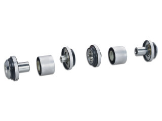 2x brazo de control del eje con cojinete de goma para PORSCHE 964 Carrera 965 turbo brazo semirremolque TRASERO