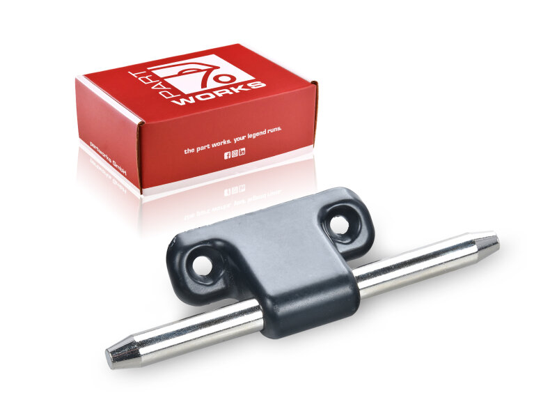 Halter Sonnenblende für PORSCHE 914 Lagerbock Metall...