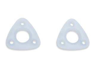 2x Rear Window Support for PORSCHE 911 F/G Coupe -77 Window Seal