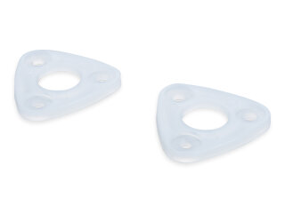 2x Rear Window Support for PORSCHE 911 F/G Coupe -77 Window Seal