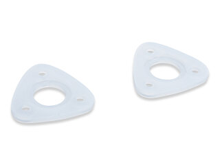 2x Supporto lunotto posteriore per PORSCHE 911 F/G Coup&eacute; - Guarnizione finestrino 77