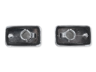 2x Piscas Laterais para PORSCHE 911 G 964 993 924 944 968 - L&Acirc;MPADAS TRANSPARENTES + LARANJAS