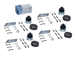 Kit de 4 soufflets de cardan pour Porsche 924 2.0, 924S...