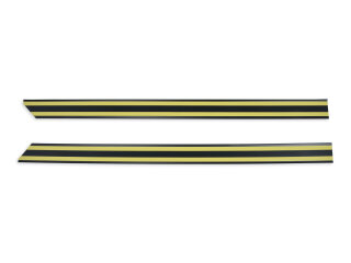 Deurlijstbeschermer voor PORSCHE 911 G 3.2 van 86- 964 993 Rubberen bekleding L+R