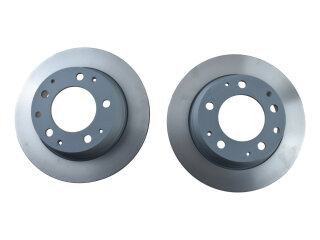 Brake discs + brake pads for PORSCHE 911 3.2 Carrera REAR CLOSED