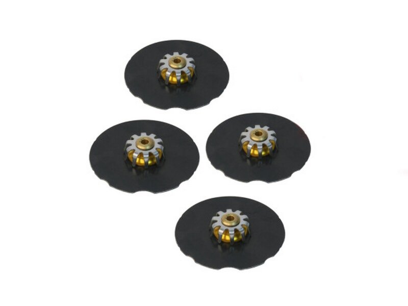 4x Dempingsplaten voor PORSCHE 996 997 Carrera 986...