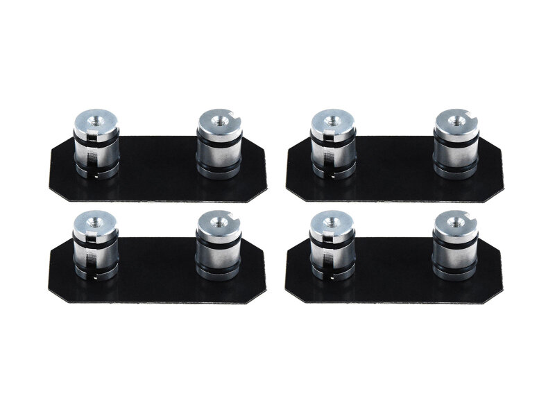 4x Damping Plates Brake Caliper for PORSCHE 997 turbo...