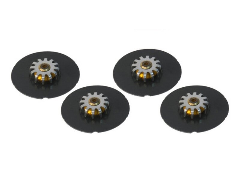 4x Damping Plates Brake Caliper for PORSCHE 928 964 993...