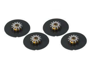 4x Piastre di smorzamento Pinza Freno per PORSCHE 928 964...