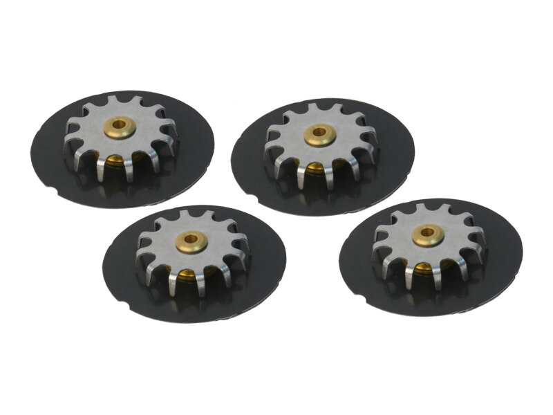 4x Damping Plates Brake Caliper for PORSCHE 928 S4 964...