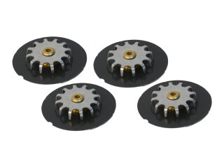 4x Piastre di smorzamento Pinza Freno per PORSCHE 928 S4...