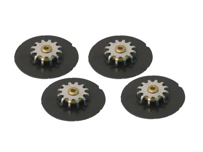 4x Placas de Amortecimento para Pinça de Freio para PORSCHE 944 S2 968 964 Carrera DIANTEIRA 40mm