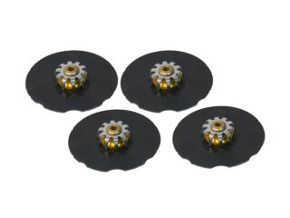 4x Placas de amortiguación para pinza de freno...