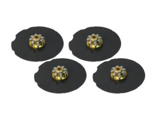 4x Dempingsplaten Remklauw voor PORSCHE 944 S2 968 964...