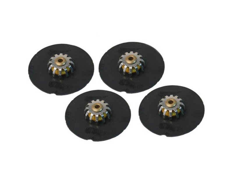 4x Piastre di smorzamento Pinza Freno per PORSCHE 964...