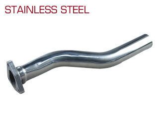 Tubo de conex&atilde;o para trocador de calor do tubo de escape do PORSCHE 911 G SC 930 - A&Ccedil;O INOXID&Aacute;VEL