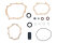 Set guarnizioni trasmissione per PORSCHE 964 Carrera 4 G64 cambio manuale 96430091100