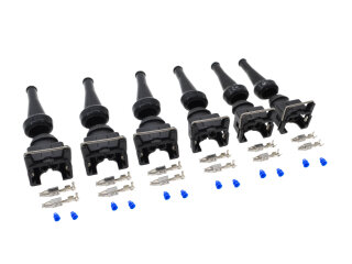 6x Stecker Einspritzdüsen für PORSCHE 911 3.2...