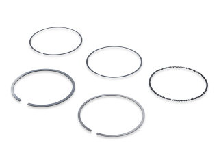 1x anillos de pist&oacute;n para PORSCHE 986 3.2 Boxster 987 Cayman S set 99610303351