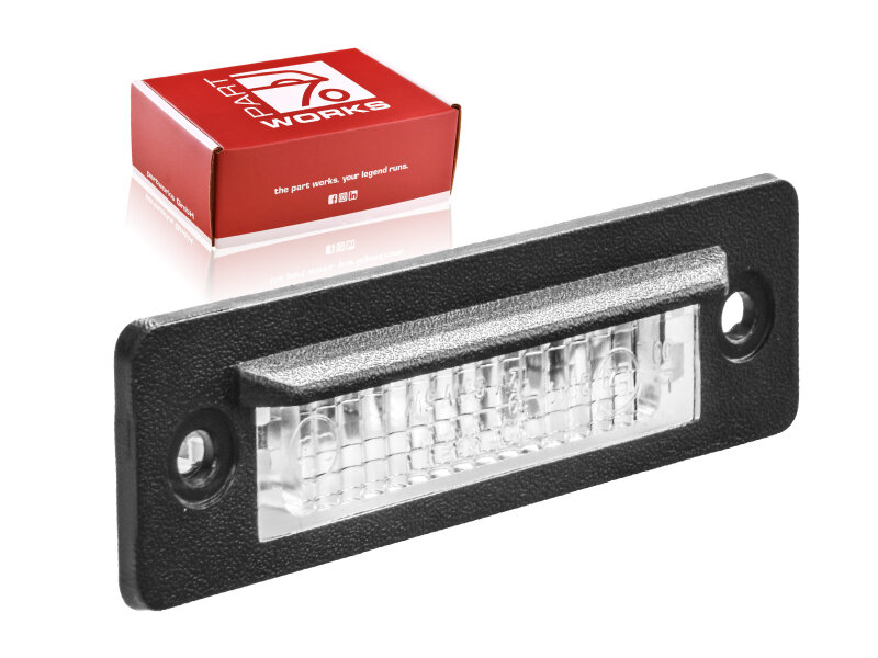 Luz de placa para PORSCHE 964 993 996 986 + lâmpada