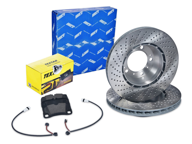 Brake discs + brake pads +WK for PORSCHE 997 3.6 Carrera...
