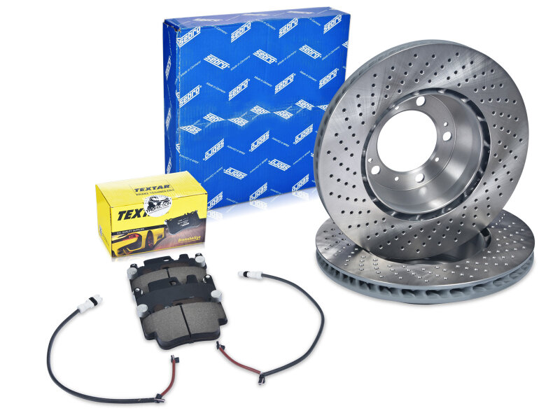 Disques de frein + plaquettes de frein +WK pour PORSCHE...