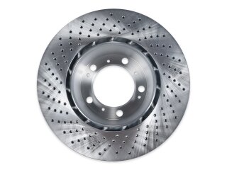 2x disques de frein pour PORSCHE 996 997 991 ARRI&Egrave;RE