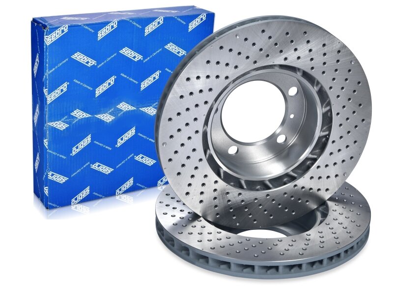 2x disques de frein pour PORSCHE 981 Boxster Cayman 2.7...