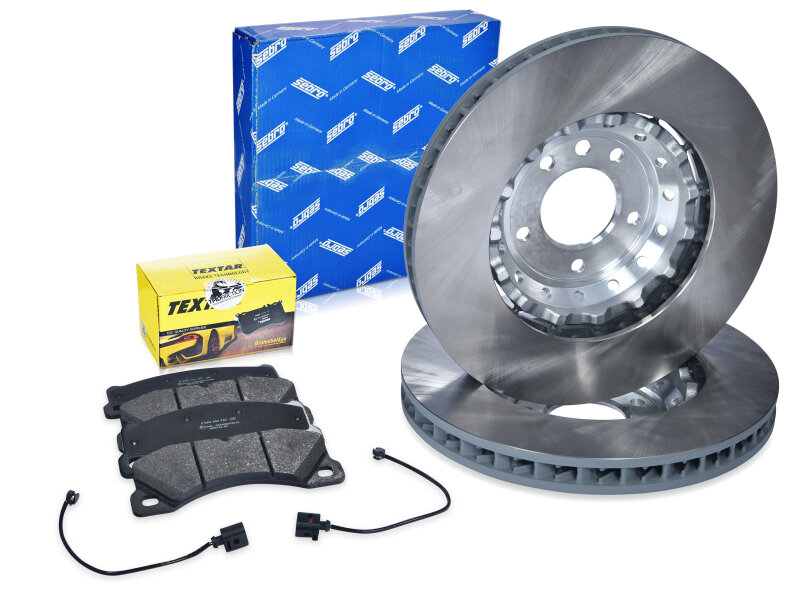 Brake discs + brake pads +WK for PORSCHE Cayenne 958 PR...