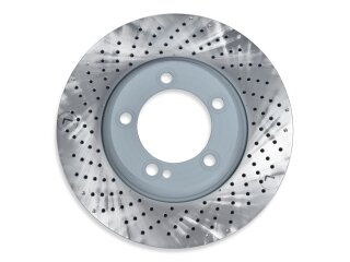 Disques de frein + plaquettes de frein +WK pour PORSCHE 991 3.0 3.8 Carrera S GTS ARRI&Egrave;RE