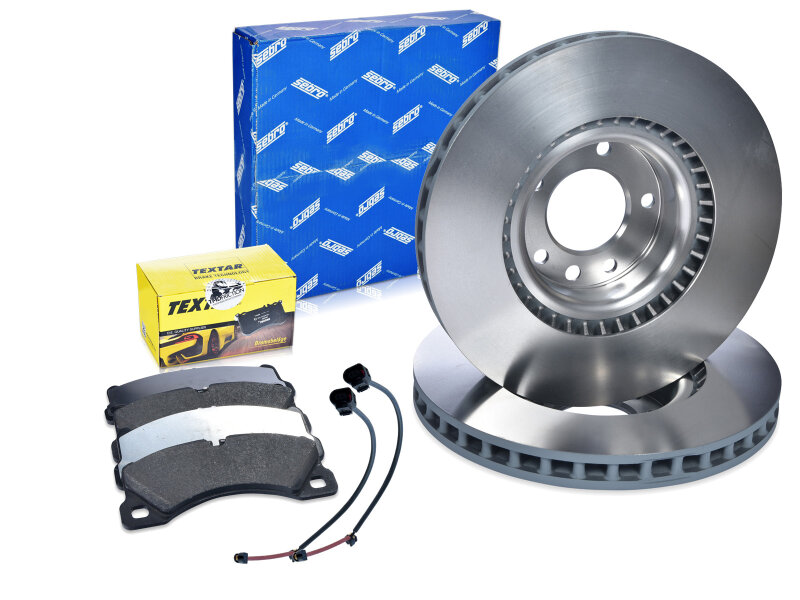 Brake discs + brake pads + water jacket for PORSCHE...