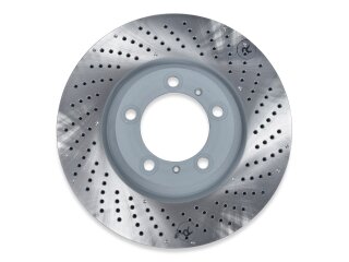 2x brake discs for PORSCHE 997 3.6 3.8 turbo S GT2 FRONT