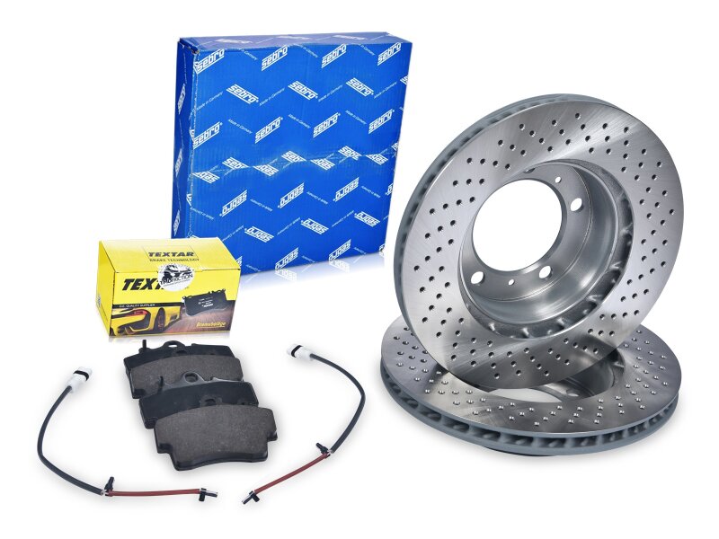 Discos de freno + pastillas de freno +WK para PORSCHE 987...