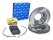 Discos de freio + pastilhas de freio +WK para PORSCHE 987 Boxster Cayman 2.7 FRONT