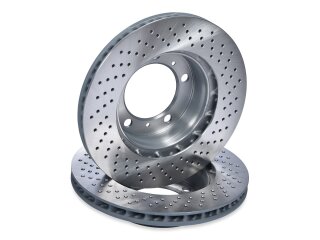 2x brake discs for PORSCHE 987 Boxster Cayman 2.7 FRONT