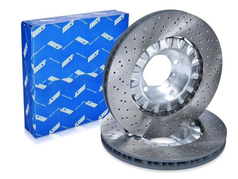 2x brake discs for PORSCHE 991 3.8 turbo S GT2 RS FRONT