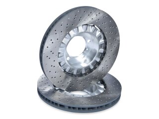 2x brake discs for PORSCHE 991 3.8 turbo S GT2 RS FRONT