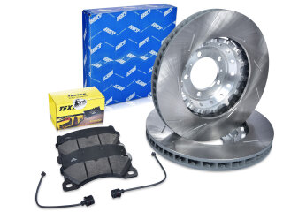 Disques de frein + plaquettes de frein +WK pour PORSCHE...