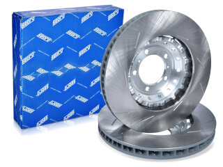 2x brake discs for PORSCHE Panamera 970 4.8 GTS 4.8 turbo...