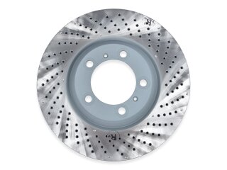 Bremsscheiben + Bremsbel&auml;ge +WK f&uuml;r PORSCHE 996 GT2 04- VORNE