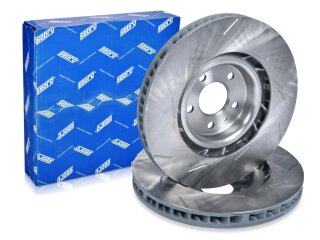 2x brake discs for PORSCHE Macan 95B PR no. 1LB 1LF FRONT