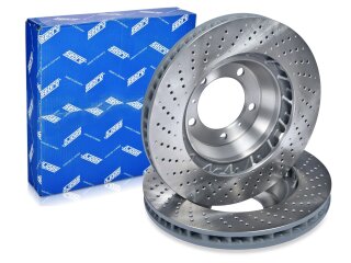 2x brake discs for PORSCHE 991 3.8 Carrera S 4S GTS 4GTS...