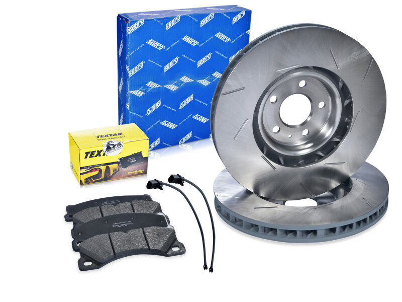 Dischi freno + pastiglie freno +WK per PORSCHE Macan 95B 2.0 3.0 3.6 turbo ANTERIORI