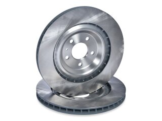 2x discos de freno para PORSCHE Macan 95B PR no. 2EK TRASERO