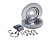Brake discs + brake pads +WK for PORSCHE 95B 211PS 340PS REAR