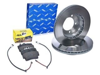 Dischi freno + pastiglie freno +WK per PORSCHE 986 2.5 2.7 ANTERIORI