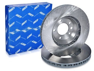 2x discos de freno para PORSCHE Cayenne 955 957 958 92A...